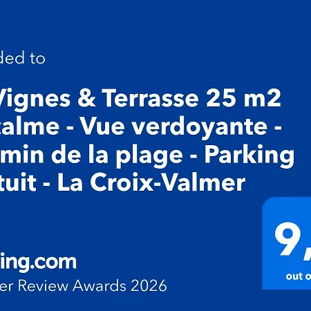 Le Balcon Sur Les Vignes -t3 Standing Dernier Etage - Terrasse Vue Vignes & - 7 Min De La - *